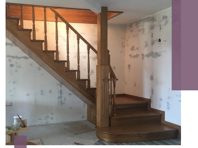 Ремонт деревянных лестниц в Зеленодольске: быстро и качественно