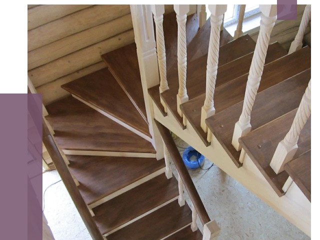 Реставрация деревянных лестниц в Зеленодольске от 4347 руб.