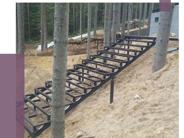 Монтаж металлических лестниц в Зеленодольске от 13714 руб. 