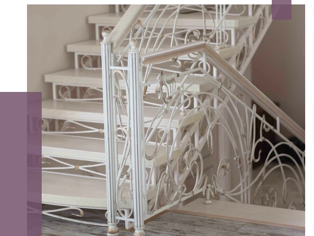 Изготовление кованых лестниц на заказ в Зеленодольске от 87975 руб. | ПРОЛЁТ-Злн