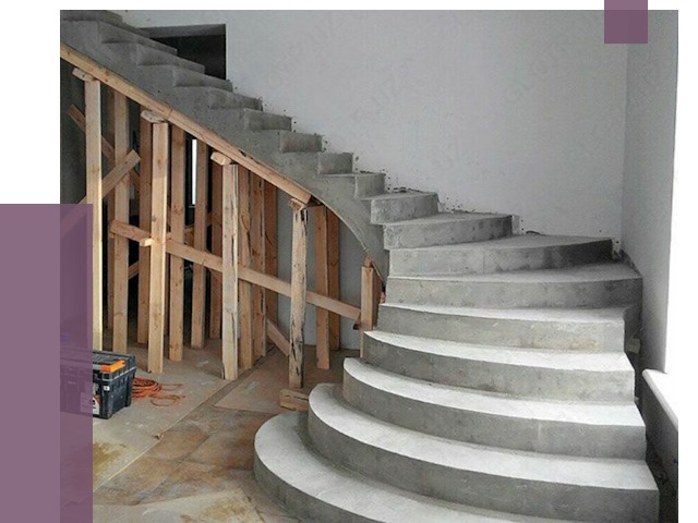 Изготовление бетонных лестниц под ключ в Зеленодольске от 20183 руб. | ПРОЛЁТ-Злн