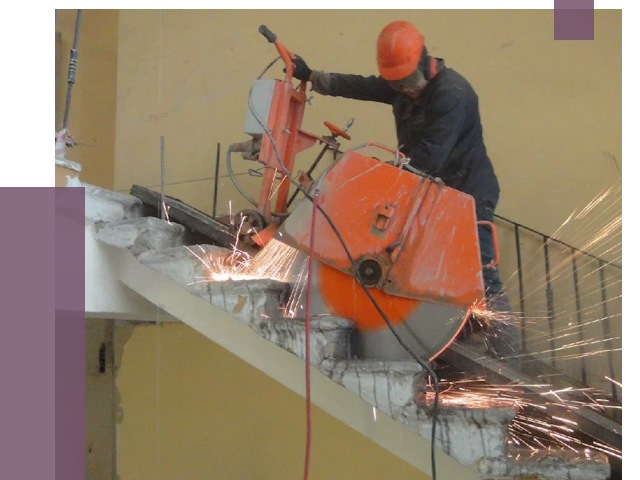 Демонтаж бетонных лестниц в Зеленодольске от 4658 руб. за м2 | ПРОЛЁТ-Злн