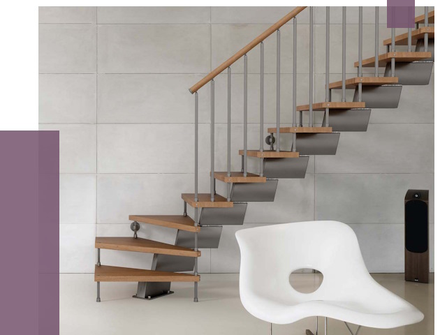 Монтаж модульных лестниц в Зеленодольске от 6417 руб. 