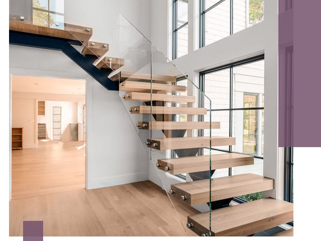 Монтаж модульных лестниц в Зеленодольске: срок, качество, гарантия