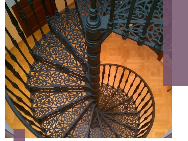 Винтовые лестницы под ключ в Зеленодольске: производство и монтаж