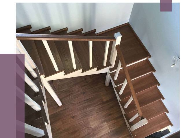 Изготовление П-образных лестниц в Зеленодольске от 15370 руб.