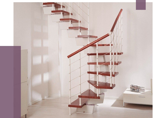 Изготовление лестниц на больцах в Зеленодольске от 9833 руб. | ПРОЛЁТ-Злн