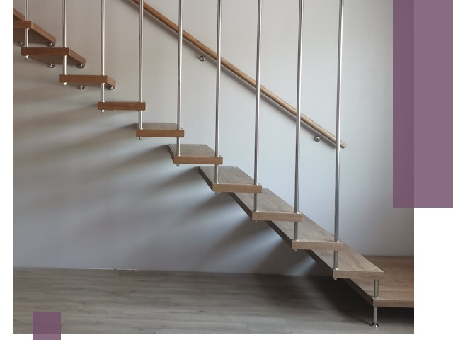 Демонтаж лестниц на больцах в Зеленодольске быстро и аккуратно