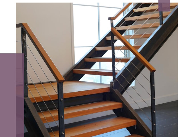 Изготовление лестниц на металлокаркасе в Зеленодольске от 19148 руб. | ПРОЛЁТ-Злн