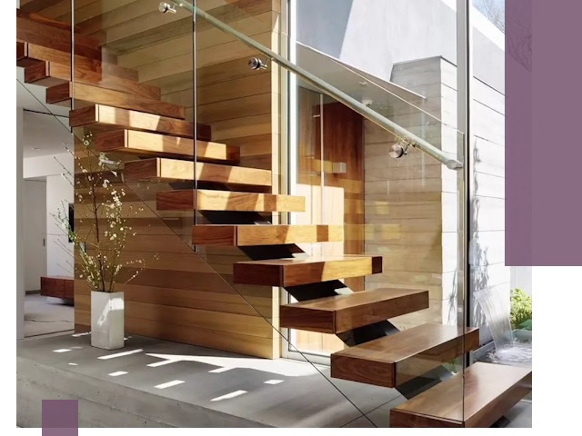 Современные лестницы на заказ в Зеленодольске — изготовление и монтаж