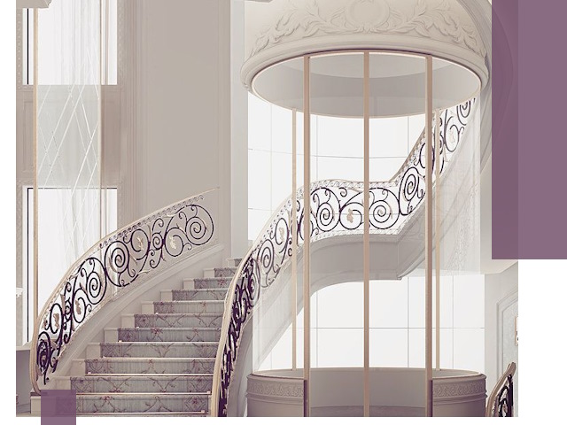 Элитные лестницы на заказ высокого класса в Зеленодольске