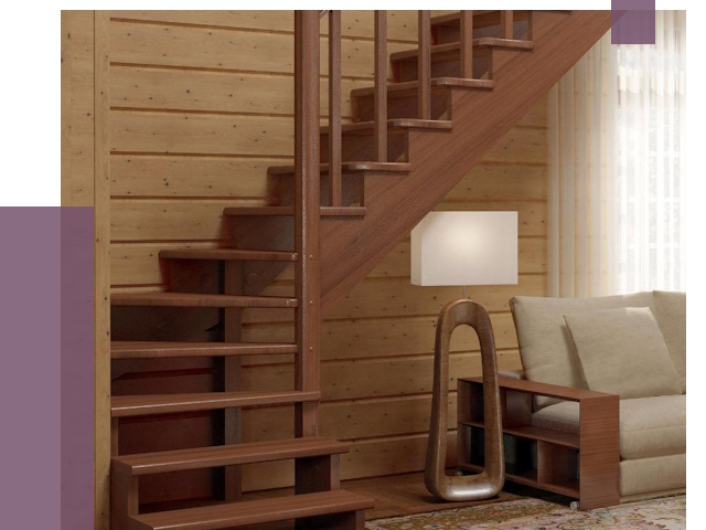 Лестницы эконом класса в Зеленодольске от 18475 руб. бюджетные решения