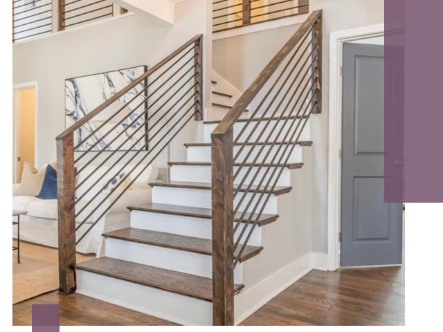 Лестницы для коттеджа под ключ в Зеленодольске — изготовление и монтаж