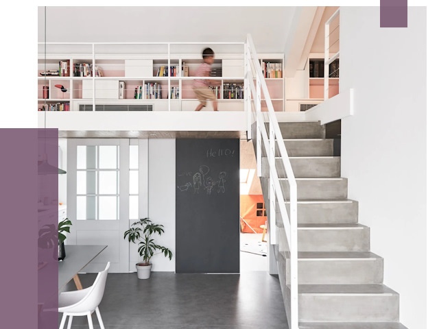 Лестницы для двухуровневой квартиры в Зеленодольске от 178538 руб. | ПРОЛЁТ-Злн