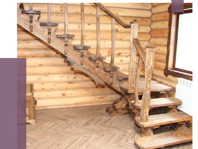 Лестницы в баню в Зеленодольске от 19355 руб. — изготовление | ПРОЛЁТ-Злн