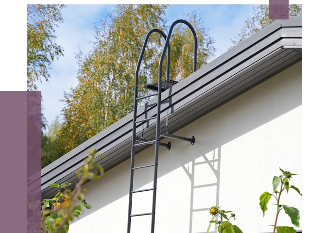 Лестницы на крышу в Зеленодольске от 19355 руб. — монтаж и монтаж ПРОЛЁТ-Злн