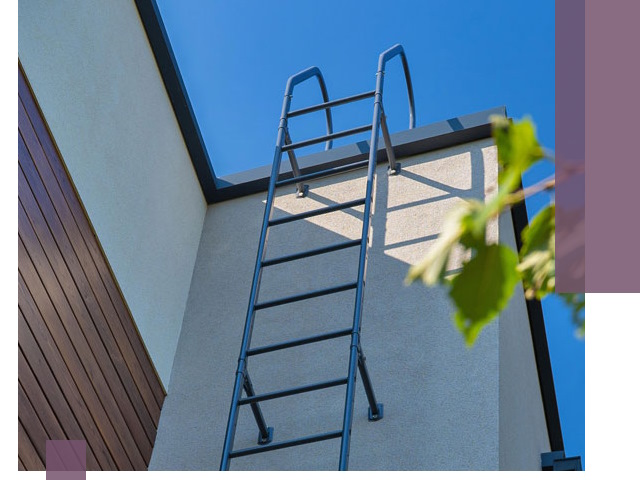 Лестницы на крышу в Зеленодольске — изготовление, монтаж, демонтаж
