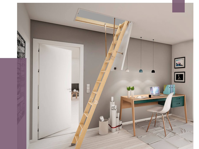 Чердачные лестницы в Зеленодольске — от 14749 руб. | ПРОЛЁТ-Злн