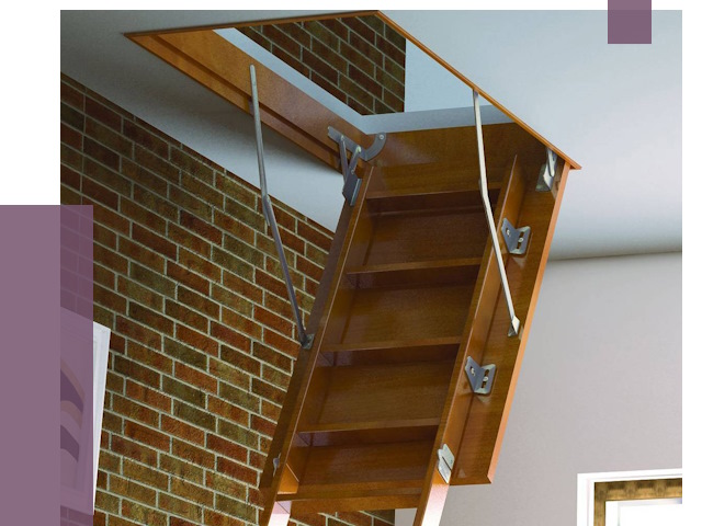 Установка чердачной лестницы в Зеленодольске от 7918 руб. | ПРОЛЁТ-Злн