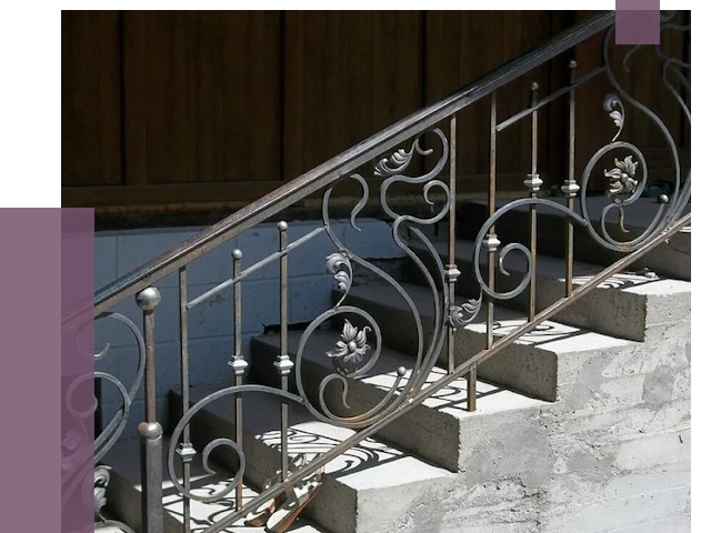 Кованые перила в Зеленодольске от 8798 руб. под ключ — качество от ПРОЛЁТ-Злн
