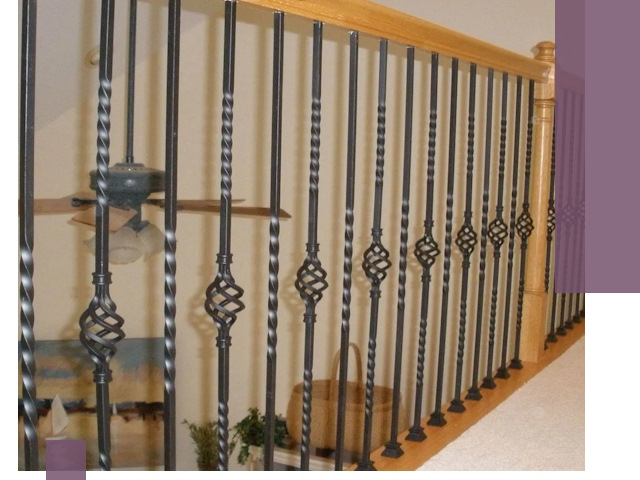 Изготовление и монтаж кованных перил в Зеленодольске под ключ