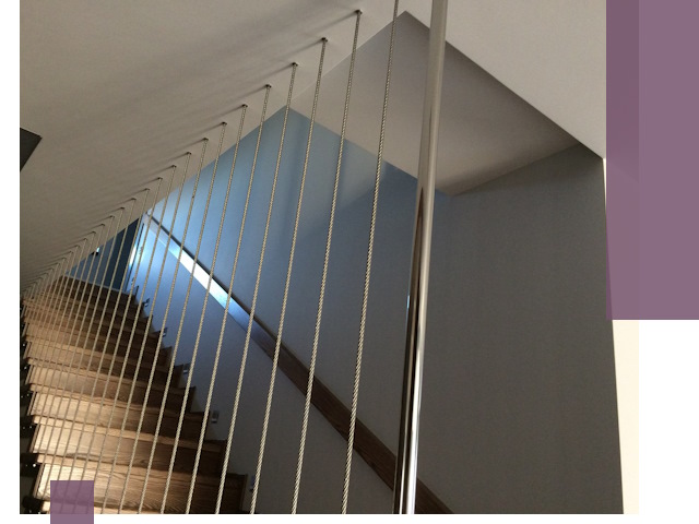 Тросовые перила под ключ в Зеленодольске — производство и монтаж