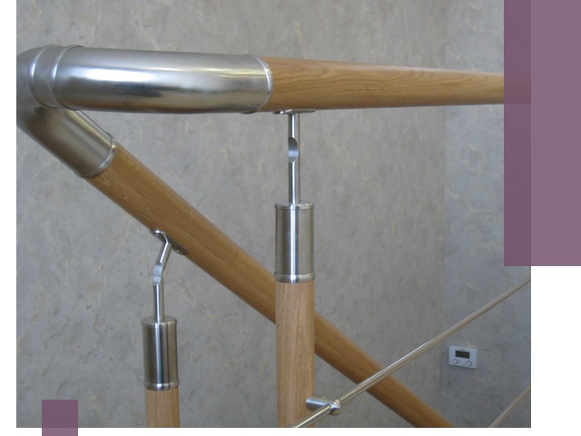 Комбинированные перила на заказ в Зеленодольске — монтаж и производство