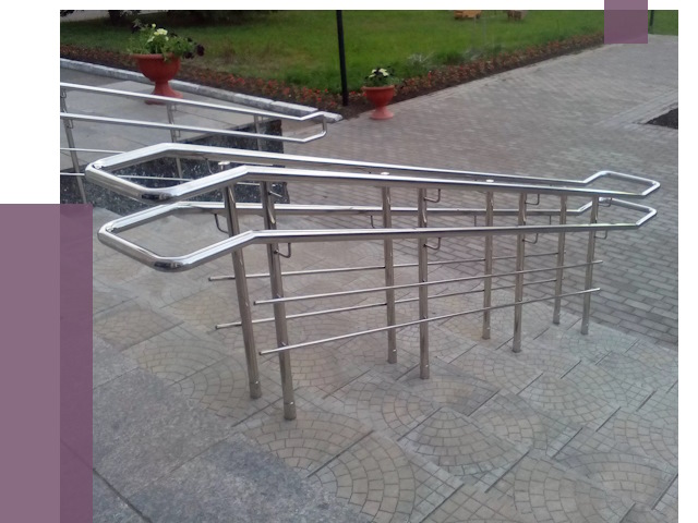 Перила для инвалидов в Зеленодольске от 7680 руб. под ключ | ПРОЛЁТ-Злн