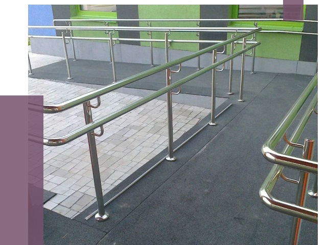 Ограждения пандусов в Зеленодольске от 4399 руб. монтаж | ПРОЛЁТ-Злн