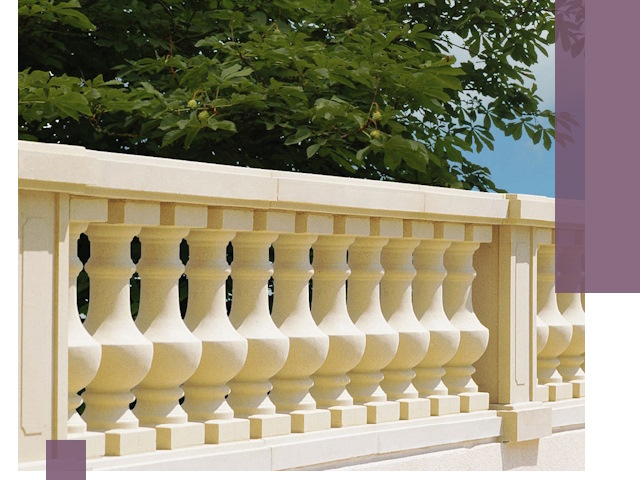 Установка балюстрады в Зеленодольске: изготовление и монтаж под ключ