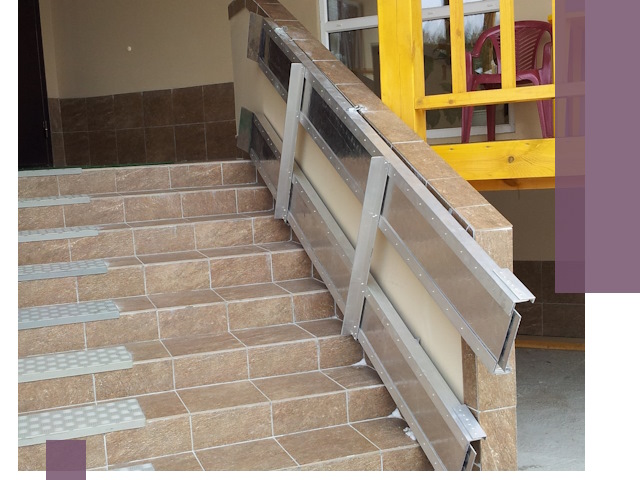 Откидные пандусы под ключ в Зеленодольске — монтаж и демонтаж