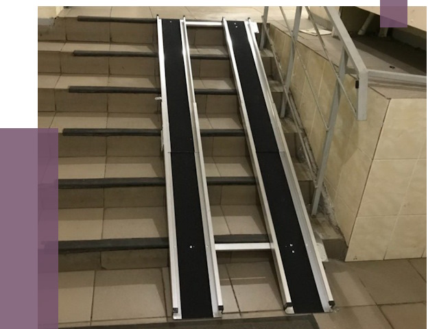 Установка пандуса в подъезд в Зеленодольске от 8073 руб. под ключ | ПРОЛЁТ-Злн