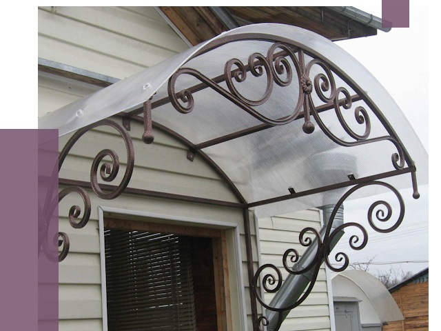 Изготовление козырьков в Зеленодольске от 7452 руб. — заказать | ПРОЛЁТ-Злн