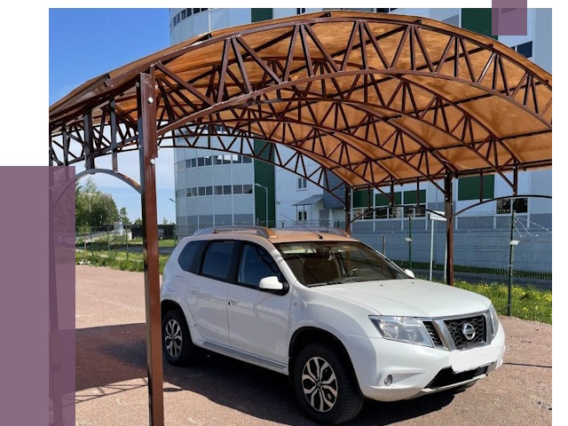 Недорогие навесы в Зеленодольске от 43470 руб.  | ПРОЛЁТ-Злн