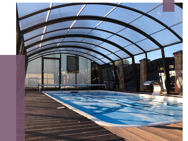 Навесы для бассейна в Зеленодольске от 16974 руб. под ключ | ПРОЛЁТ-Злн