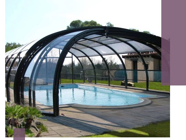 Навесы для бассейна в Зеленодольске: изготовление и монтаж под ключ