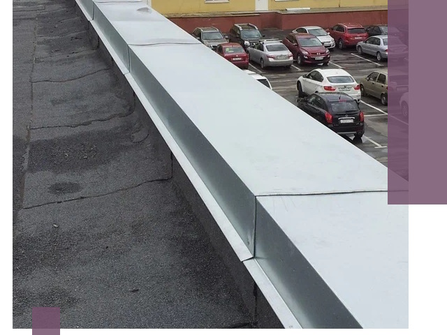 Изготовление парапетов из металла и нержавейки в Зеленодольске