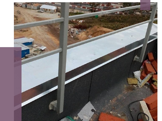 Монтаж парапетов в Зеленодольске от 4347 руб.  | ПРОЛЁТ-Злн