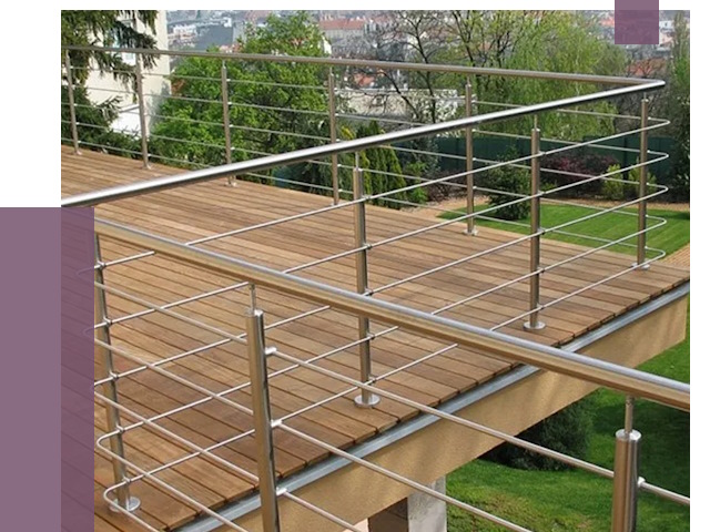 Алюминиевые парапеты в Зеленодольске под ключ от 7866 руб. 