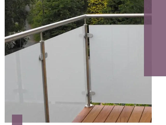 Алюминиевые парапеты для балконов и террас в Зеленодольске