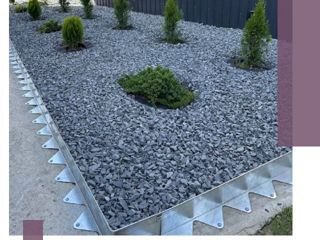 Оцинкованные металлические бордюры под заказ в Зеленодольске