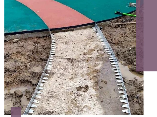 Металлические бордюры для дорожек в Зеленодольске — монтаж и изготовление