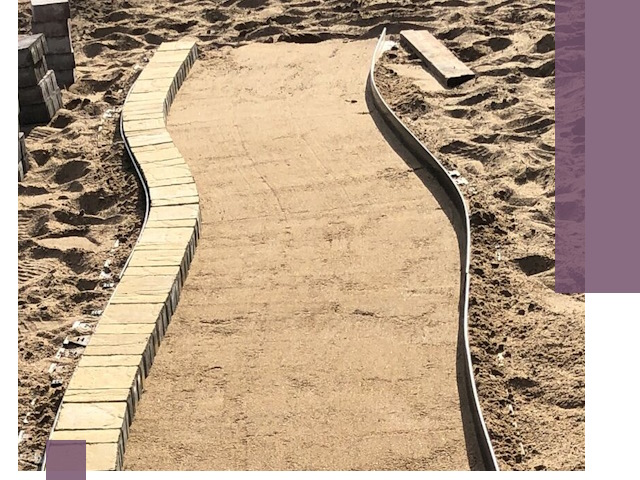 Металлические бордюры для тротуаров в Зеленодольске — прочные и долговечные