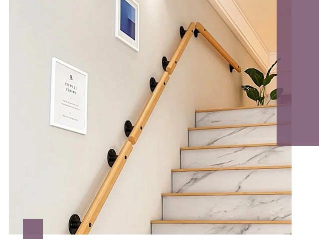 Поручни металлические и деревянные под ключ в Зеленодольске