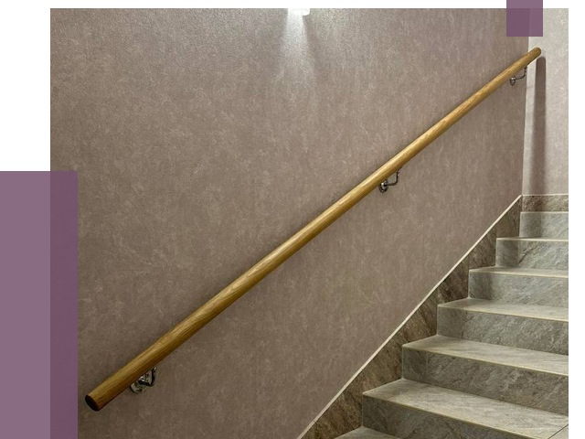 Пристенные поручни в Зеленодольске под ключ от 3985 руб. 