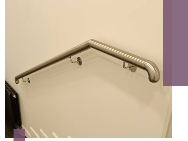 Изготовление пристенных поручней в Зеленодольске под ключ за сроки